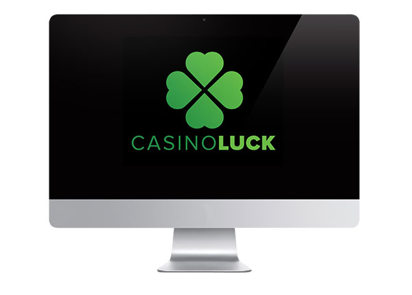 Casino Luck logo on screen