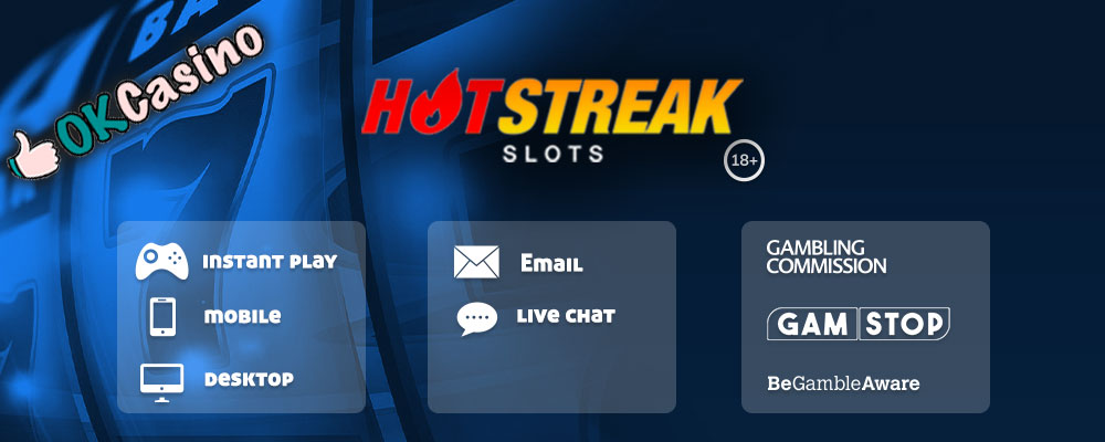 Hot Streak Casino Banner